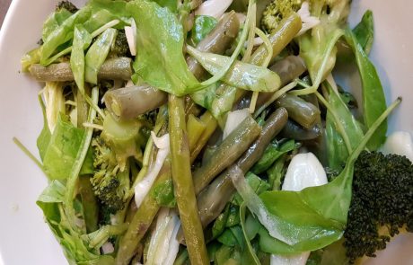 סלט ירקות ירוקים מאודים/ מוקפצים- גילי חיים, שף יוניליוור ראשי
